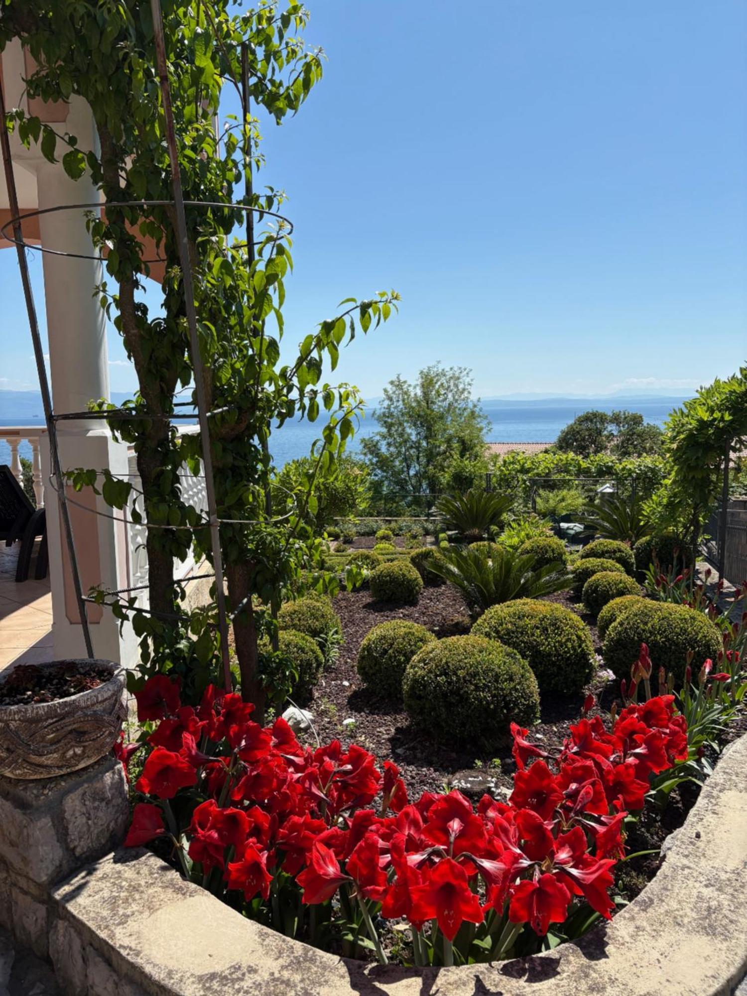 Bed And Breakfast Villa Iris Moscenicka Draga Ngoại thất bức ảnh